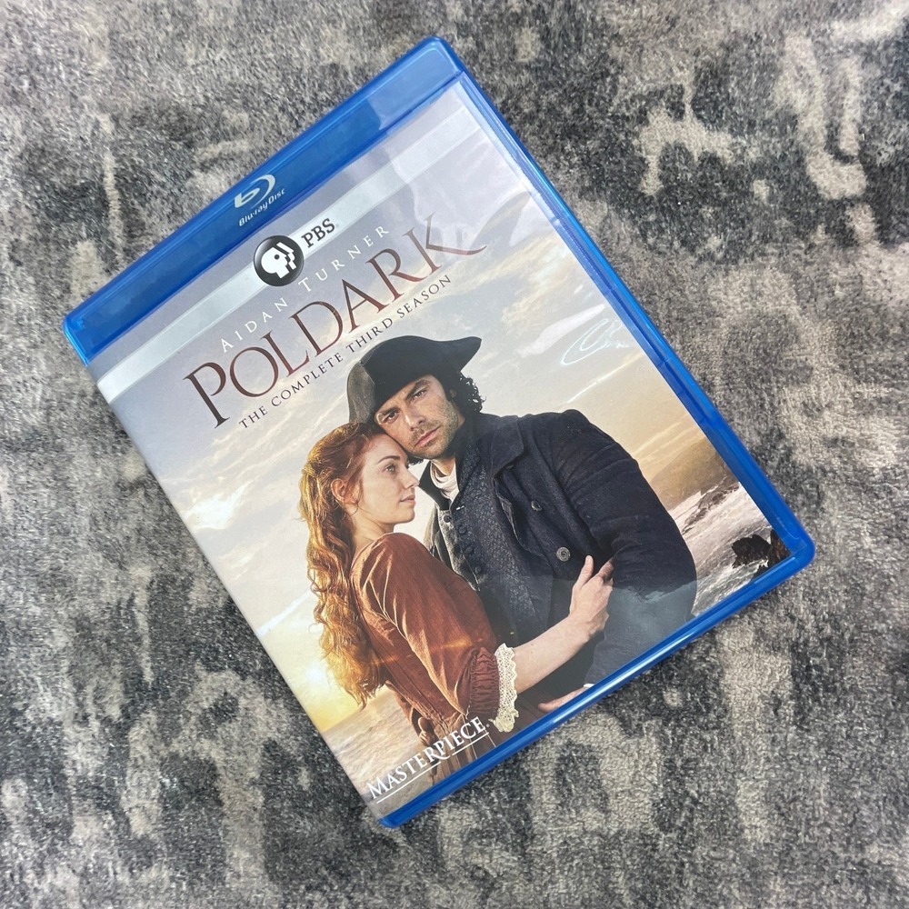 Poldark The Complete Third Season Blu-ray 3-Disc Set PBS Masterpiece Drama 2017